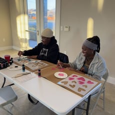 Valentine's Day Crafting